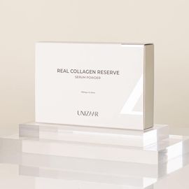 UNIZAAR Real Collagen Reserve Serum Powder Firming Moisturizing Brightening Niacinamide Glutathione Korean Skincare _ Made in KOREA